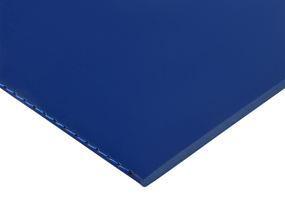 Бизнес-тетрадь А5 Pragmatic Contrast, 40 листов в клетку, синий с синим срезом