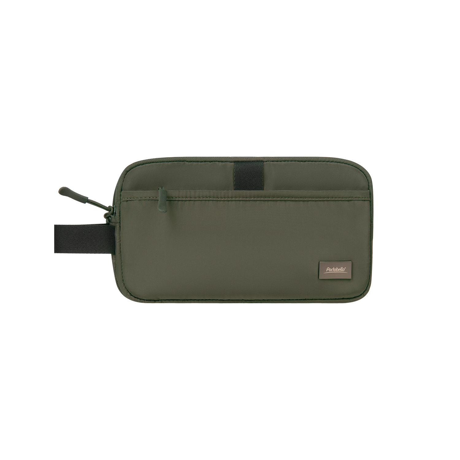 Дорожная косметичка Бостон (Boston), черная с логотипом Portobello Рюкзаки, Сумки, Чехлы | Print Logo