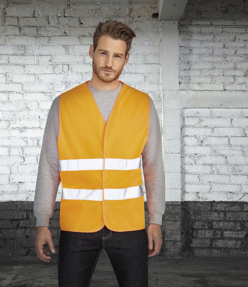 Жилет светоотражающий Secure Pro фото на сайте Print Logo.