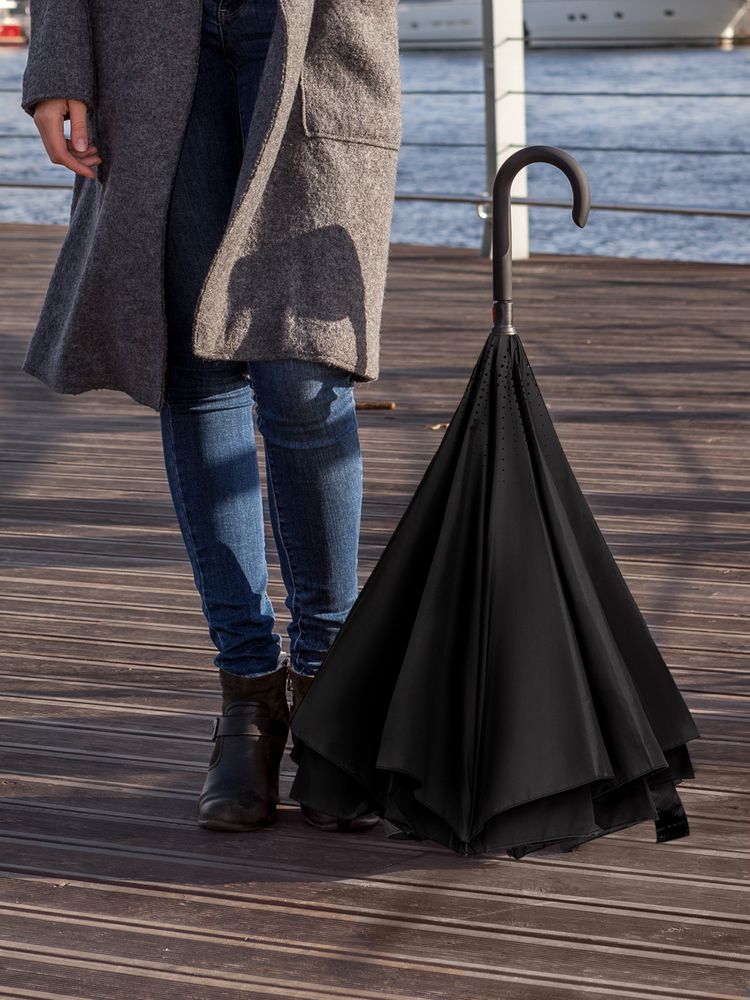 Зонт наоборот Style, трость