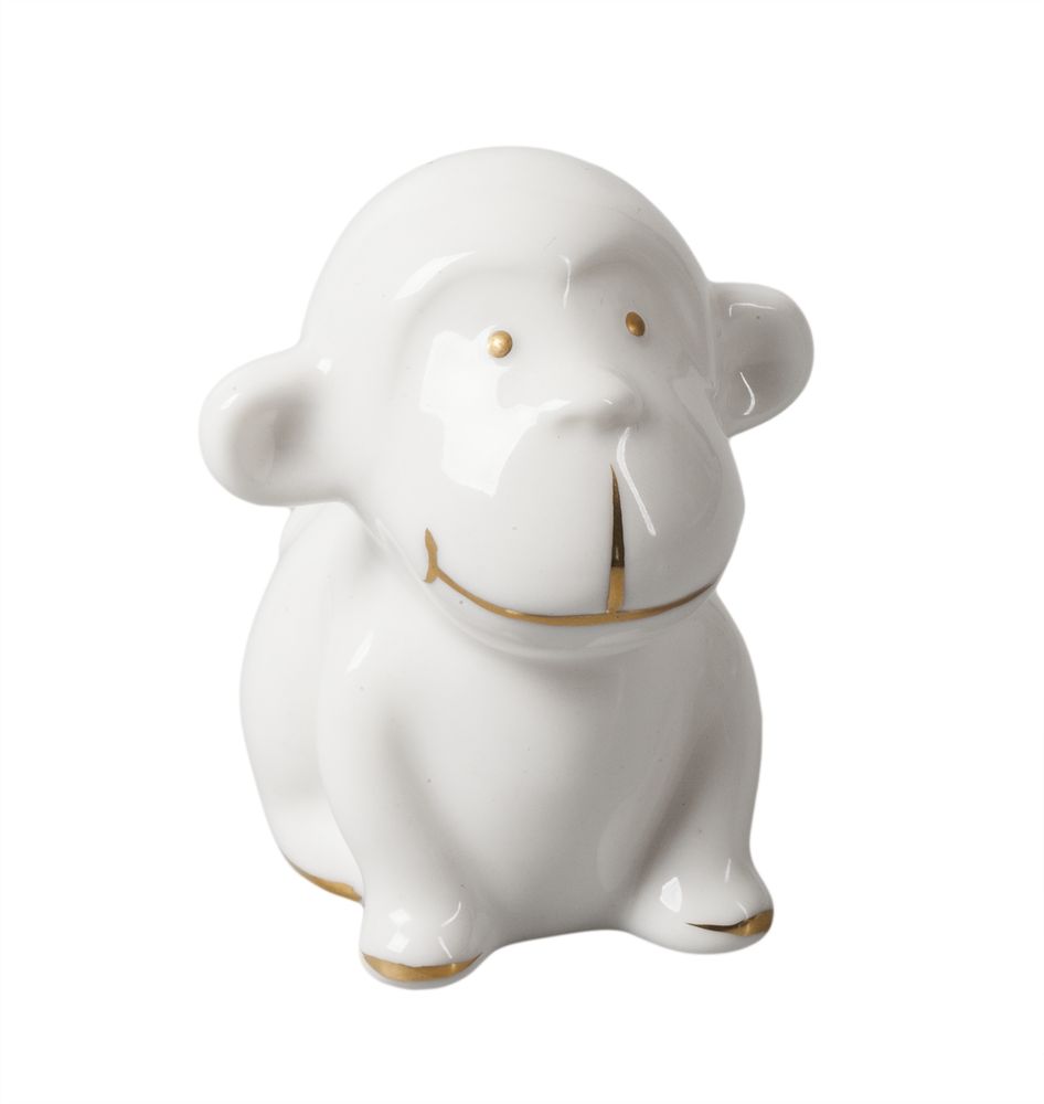 Статуэтка «Обезьяна» с логотипом  | Print Logo