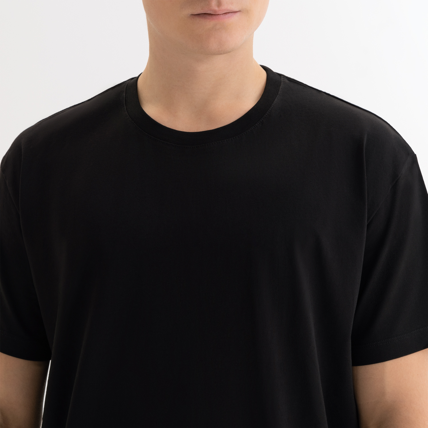 Футболка унисекс Крис (Kris), 150 гр., черная, размер XL