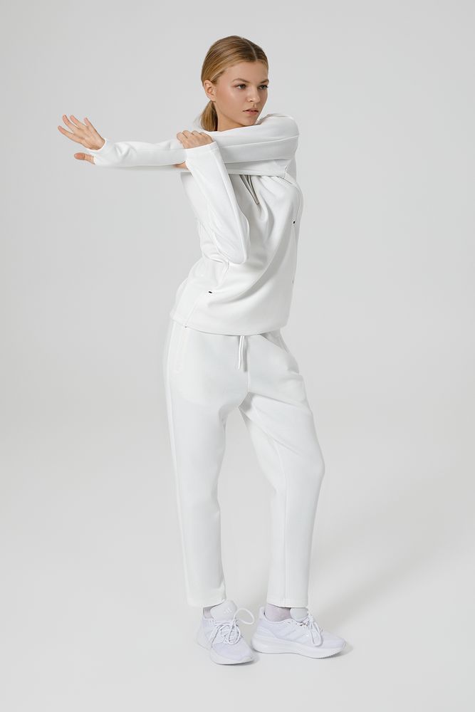 Худи унисекс Begi, молочно-белое, размер L