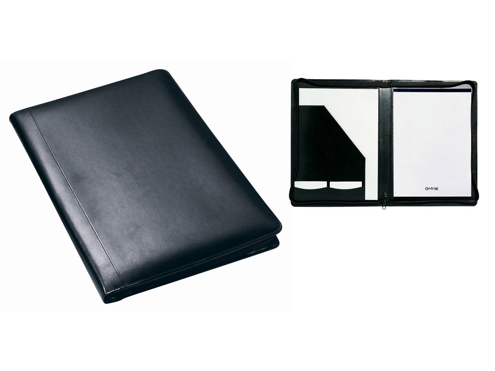 Папка Oxford A4 на молнии, черный