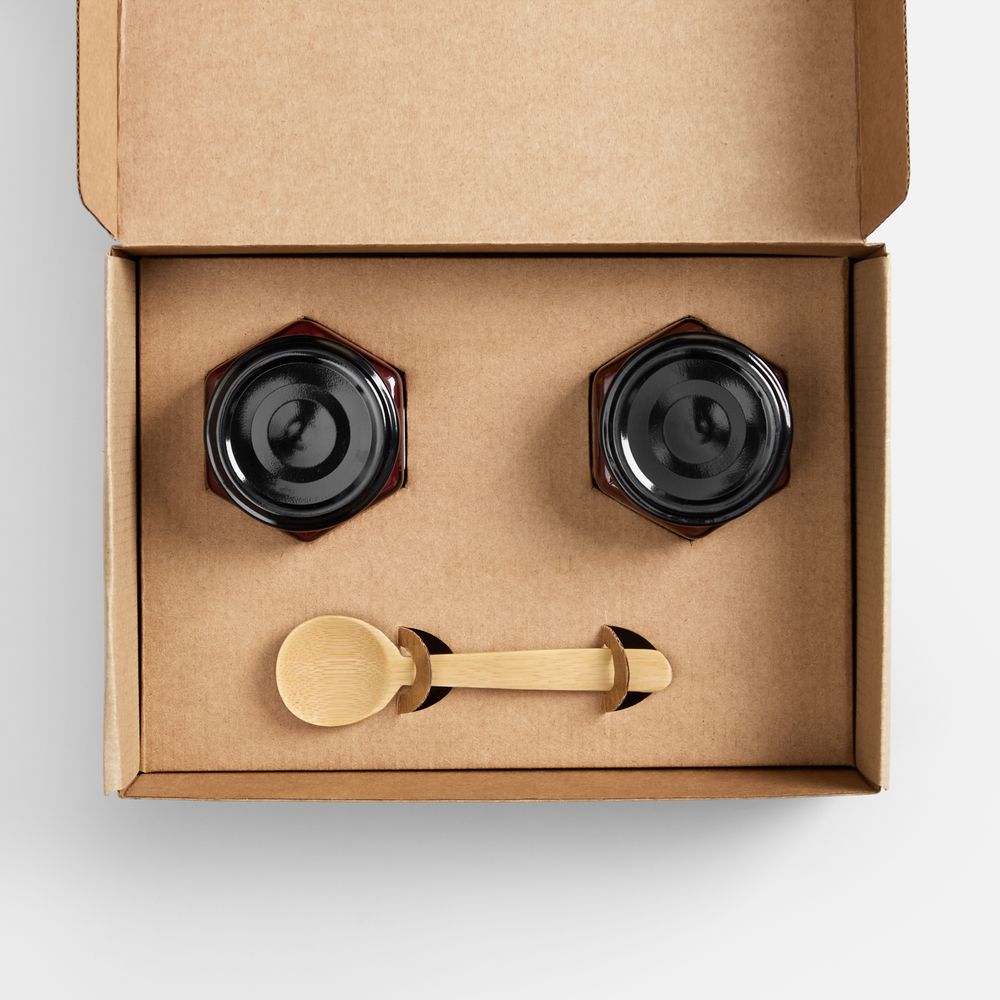 Набор Vinito — пример нанесения логотипа () | Print Logo