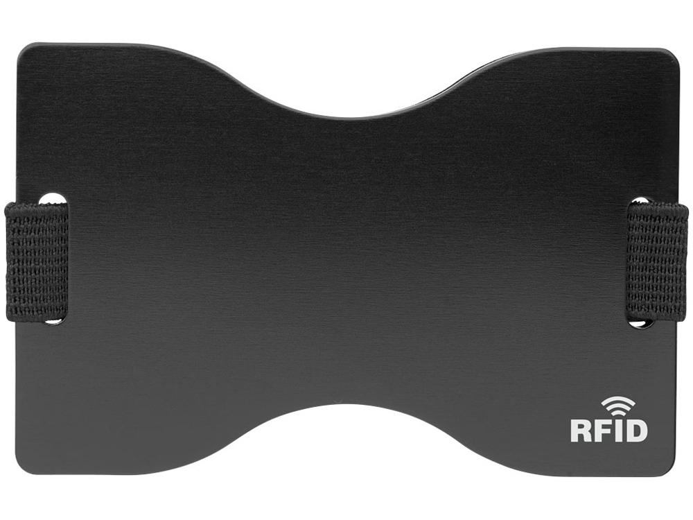 Чехол для карт RFID Adventurer, черный