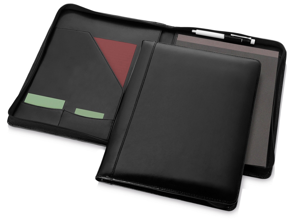 Папка Oxford на молнии с логотипом Avenue | Print Logo