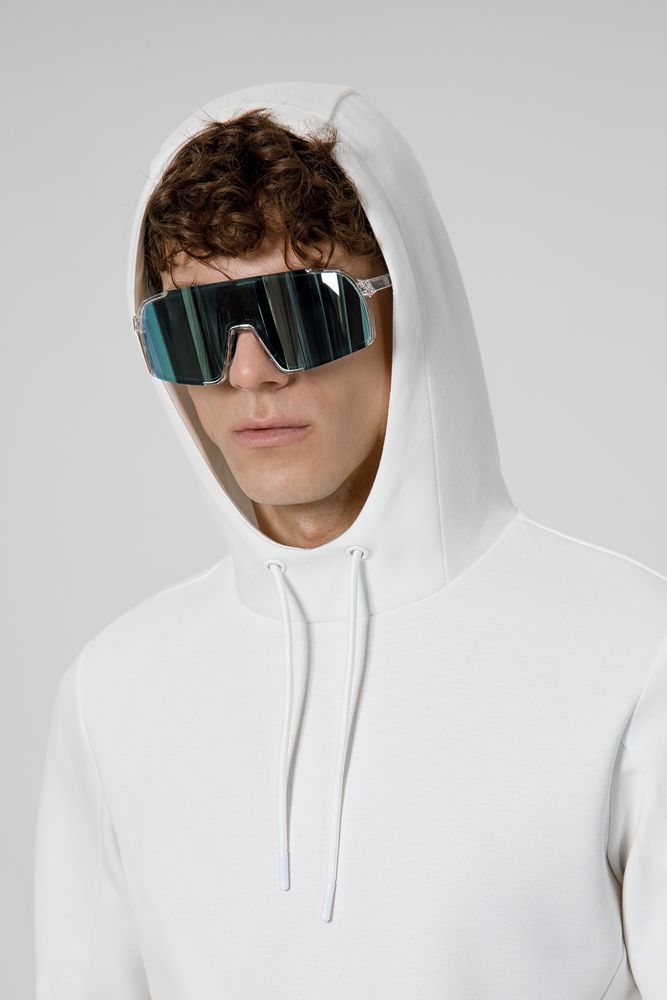 Худи унисекс Begi, молочно-белое, размер L