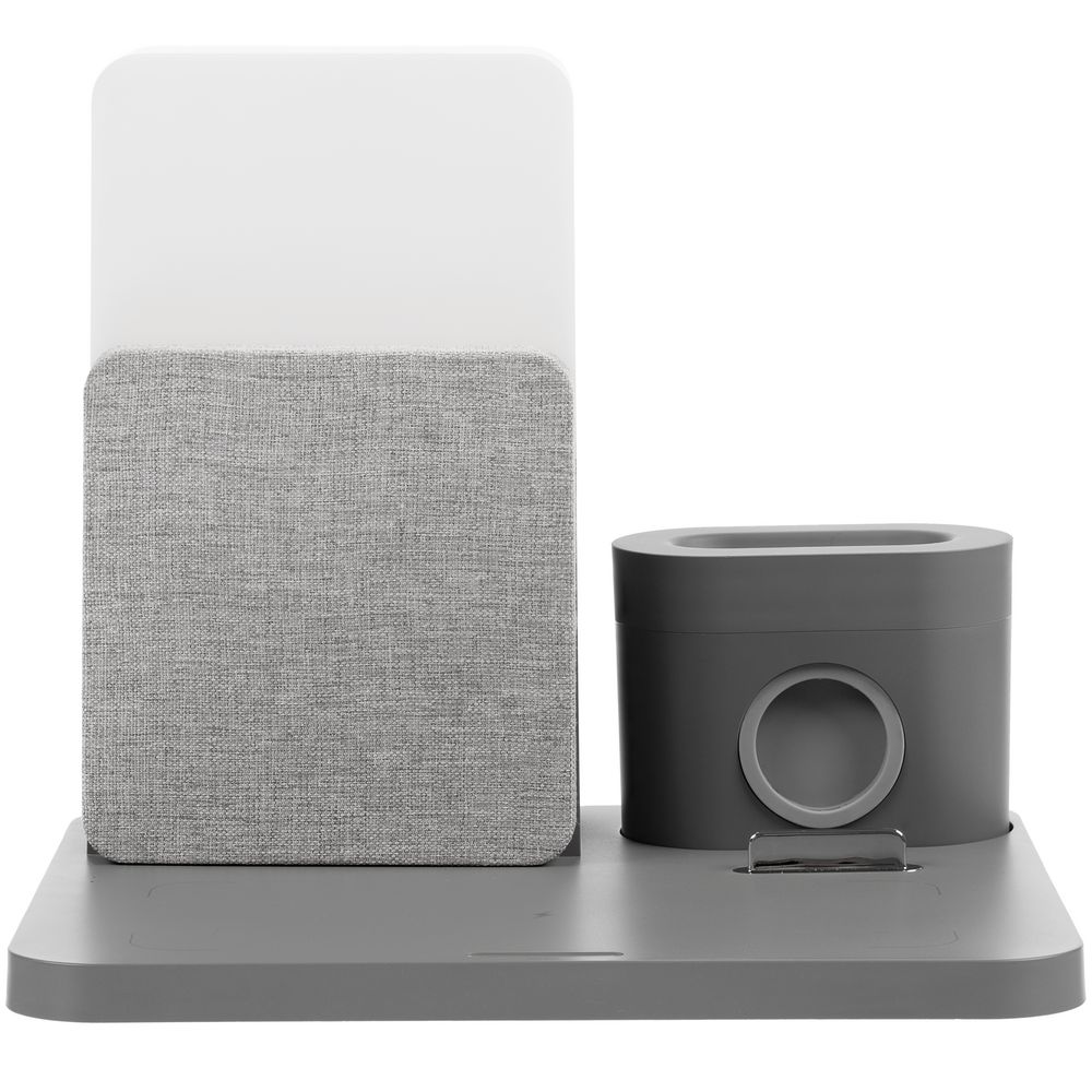 Зарядная станция с часами и подсветкой Large Charge фото на сайте Print Logo.