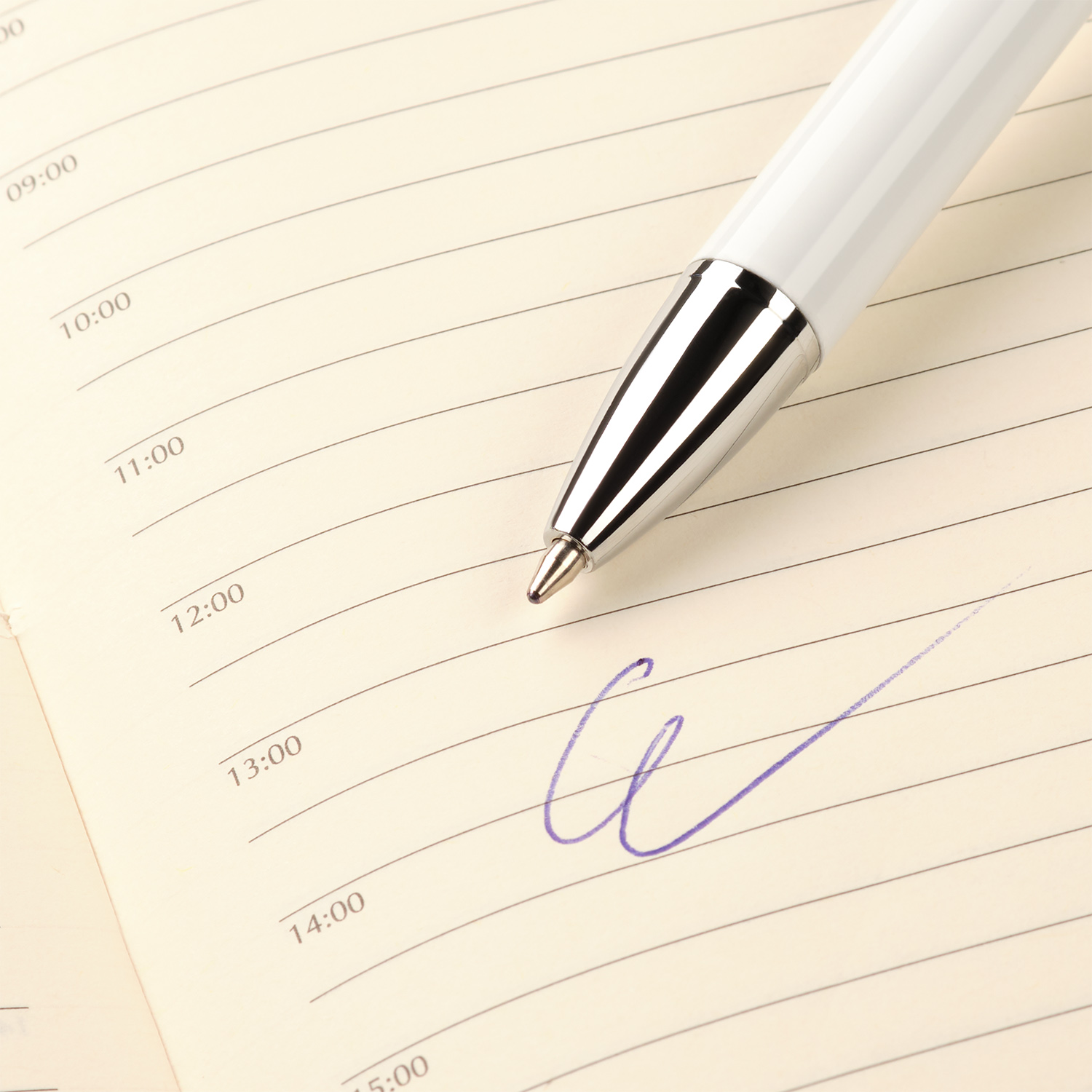 Шариковая ручка Arctic, белая/зеленая фото на сайте Print Logo.