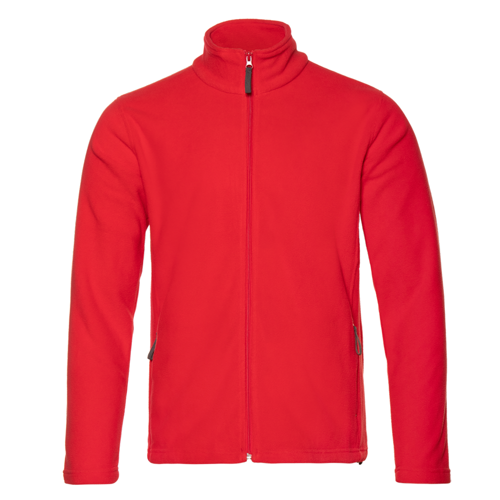 Толстовка унисекс STAN на молнии микрофлис 200, 21, Красный,  (14)  (56/XXXL)