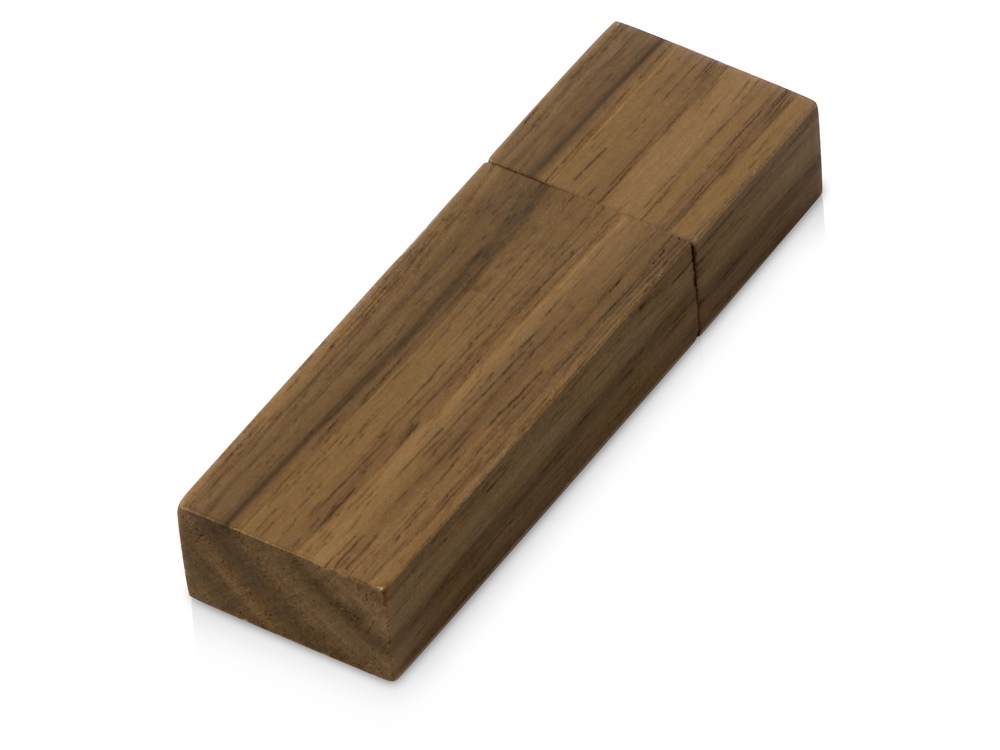 USB-флешка на 16 Гб Woody с магнитным колпачком с логотипом  | Print Logo