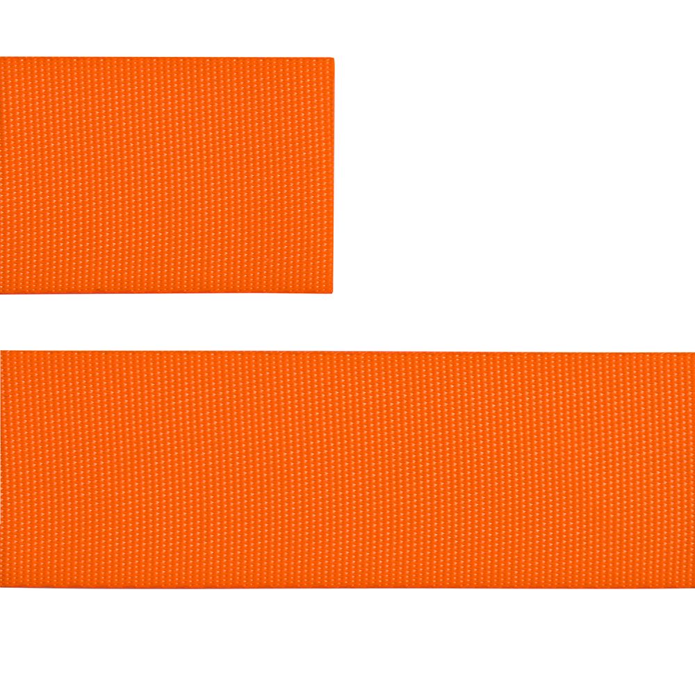 Стропа текстильная Fune 35 S, оранжевый неон