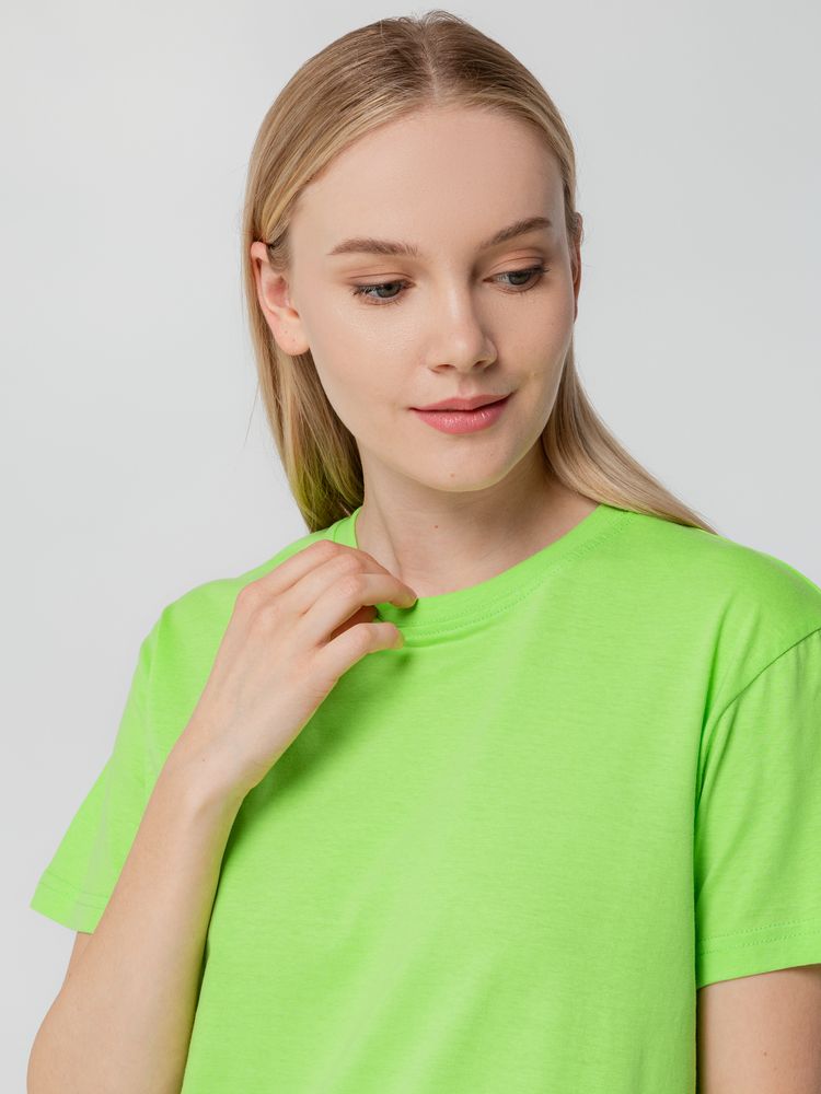 Футболка унисекс T-bolka 140, зеленое яблоко, размер XL