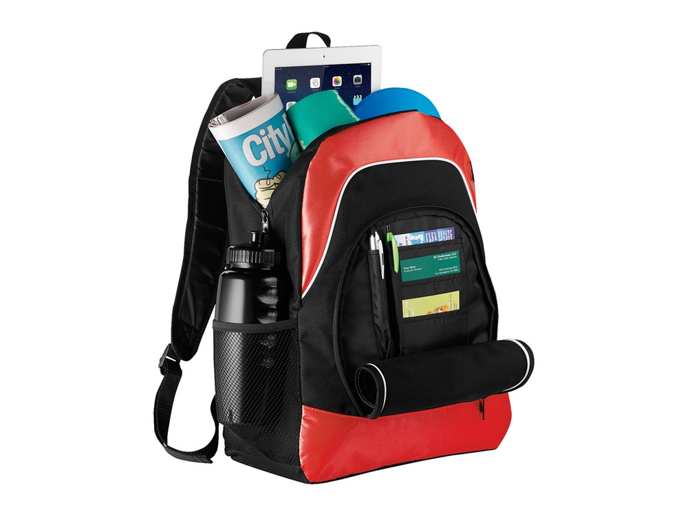 Рюкзак для планшета Branson, черный/красный