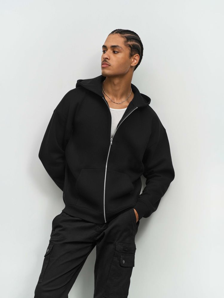 Толстовка унисекс на молнии Jelo фото на сайте Print Logo.