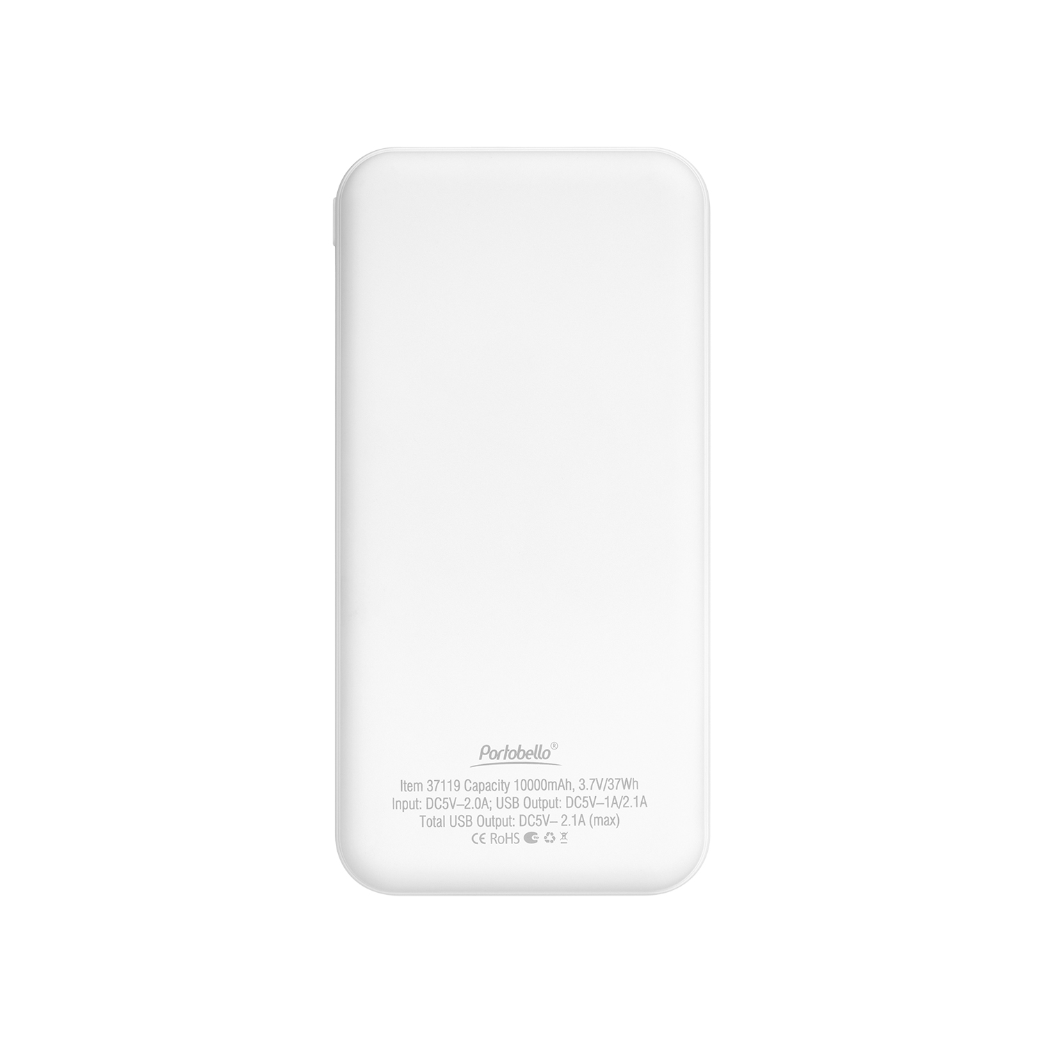 Внешний аккумулятор с подсветкой Старлайт Плюс PB (Starlight Plus PB) 10000 mAh, зеленый фото на сайте Print Logo.