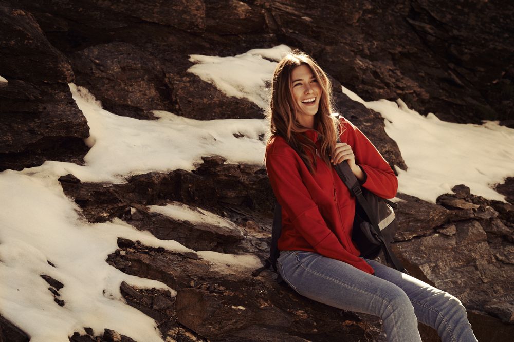 Куртка флисовая женская Sarasota фото на сайте Print Logo.