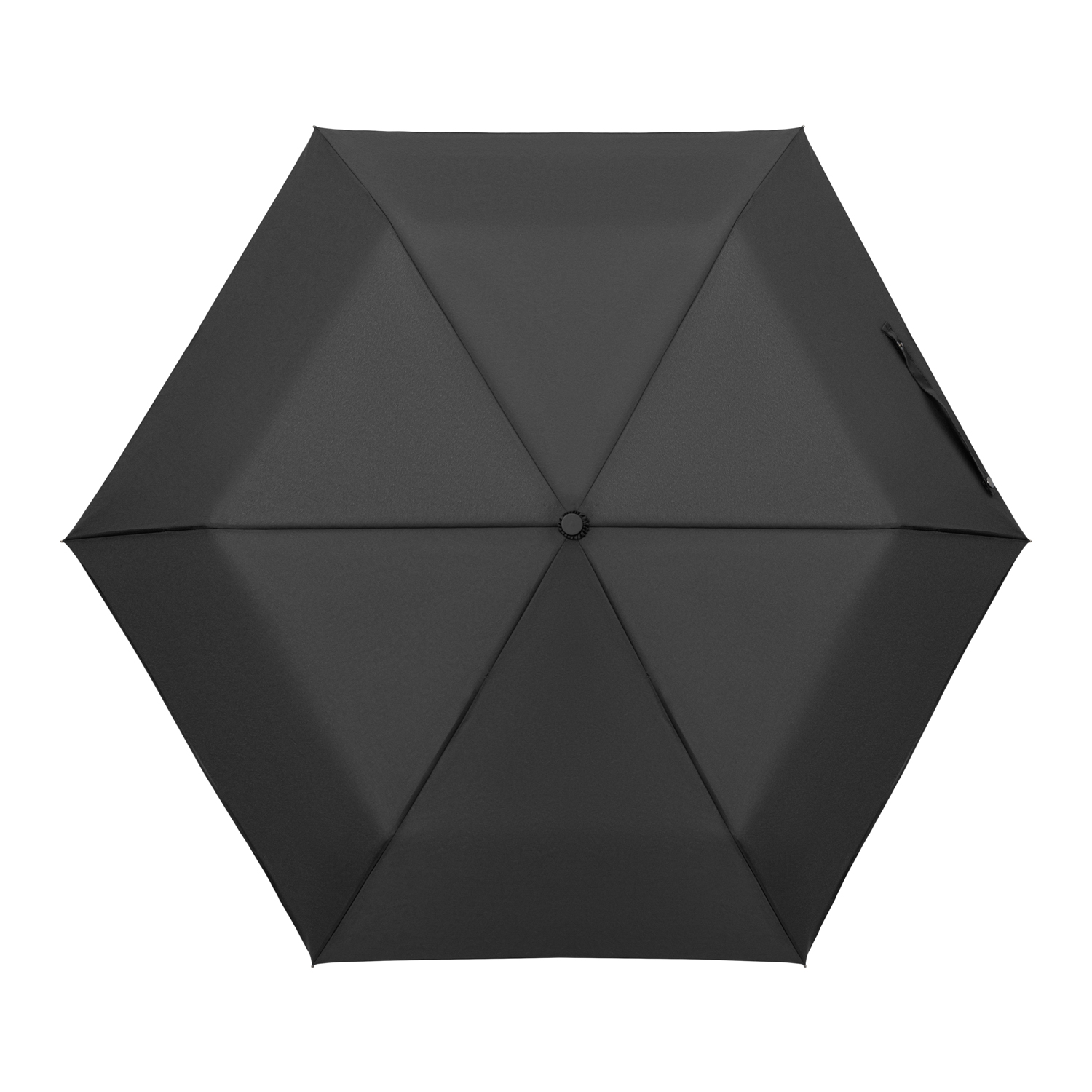 Зонт складной Филтон (Filton), черный с системой безопасности (Safety System)