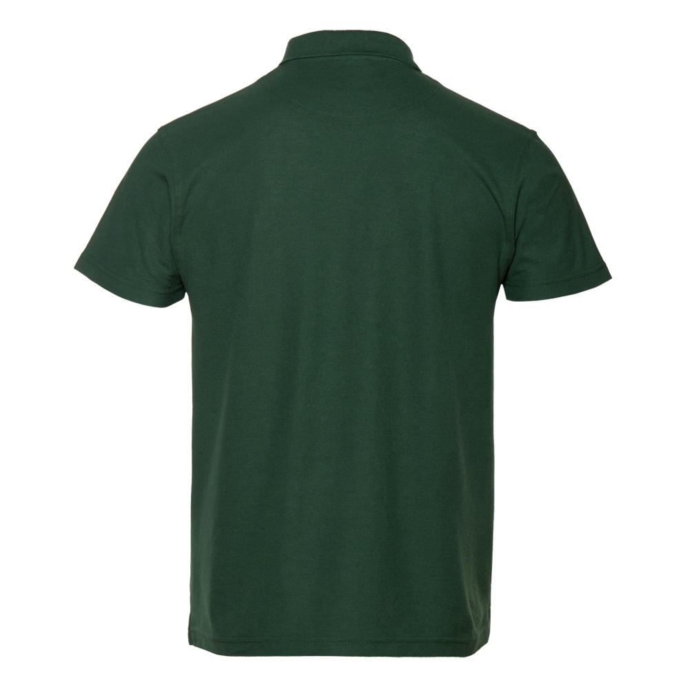 Рубашка поло мужская STAN хлопок/полиэстер 185, 104, Тёмно-зелёный,  (130)  (48/M)