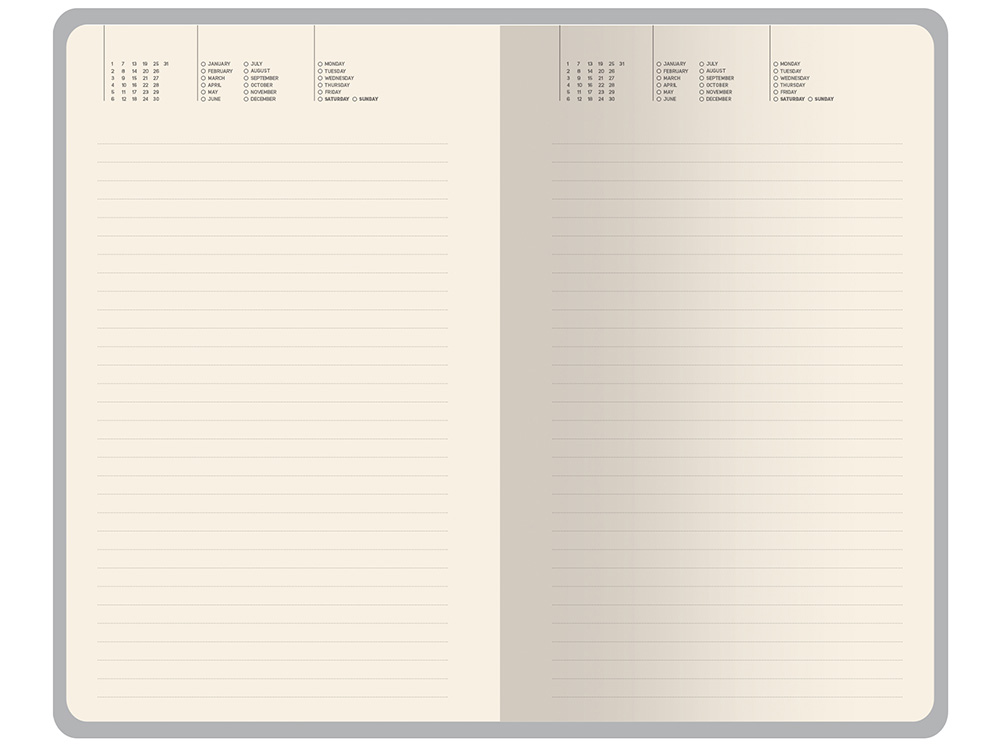 Ежедневник недатированный А5 Zefir с нашивкой, сиреневый