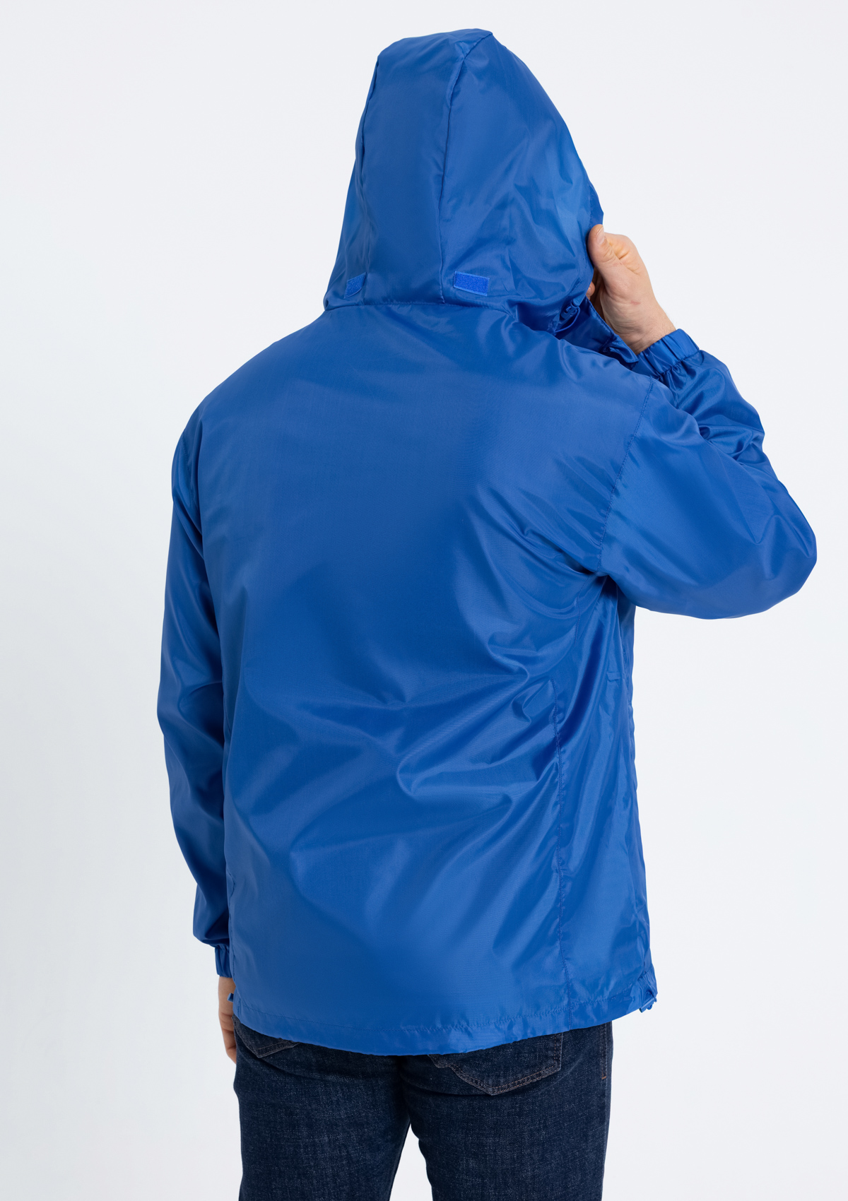 Ветровка утепленная унисекс STAN, 60, дюспо 210T, Синий,  (16/1)  (52/XL)