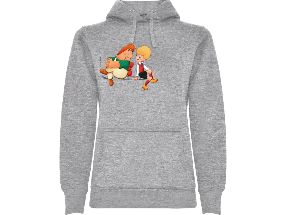 Толстовка с капюшоном Карлсон женская с логотипом Союзмультфильм x Oasis | Print Logo