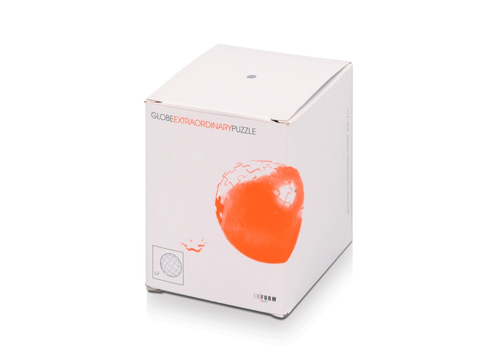 Головоломка Земной шар, серебристый/серый