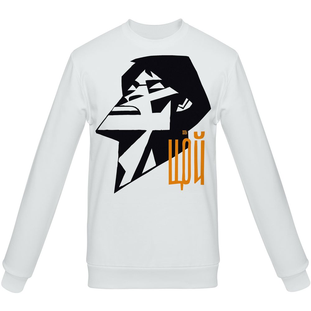 Свитшот «Меламед. Виктор Цой» — пример нанесения логотипа (Author's) | Print Logo