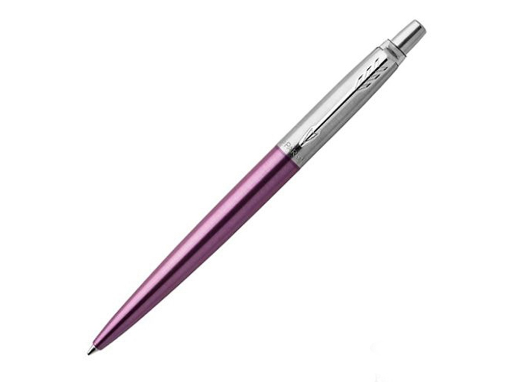 Ручка шариковая Parker Jotter Core Victoria Violet CT с логотипом Parker | Print Logo