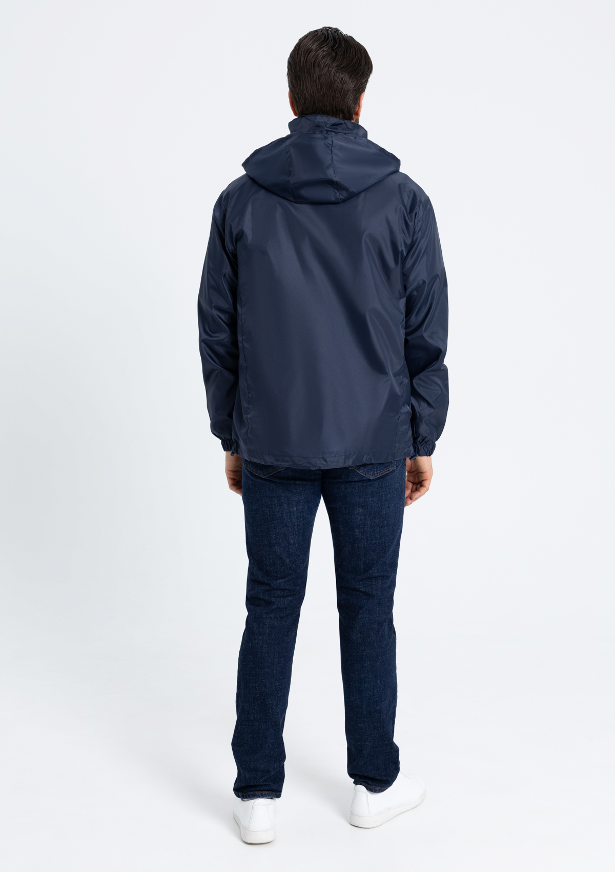 Ветровка утепленная унисекс STAN, 60, дюспо 210T, Тёмно-синий,  (46)  (56/XXXL)