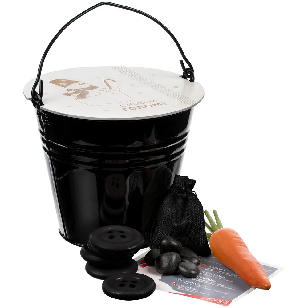 Набор для лепки снеговика «Все по-взрослому» с логотипом сделано в России | Print Logo