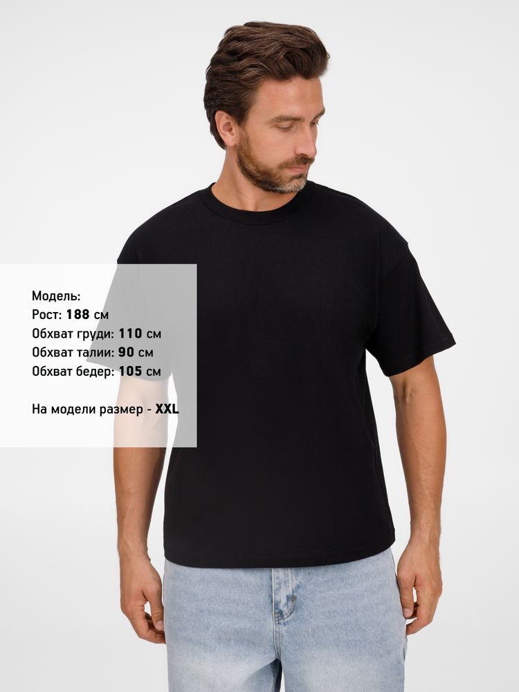 Футболка оверсайз унисекс Legacy, серый меланж, размер 3XL