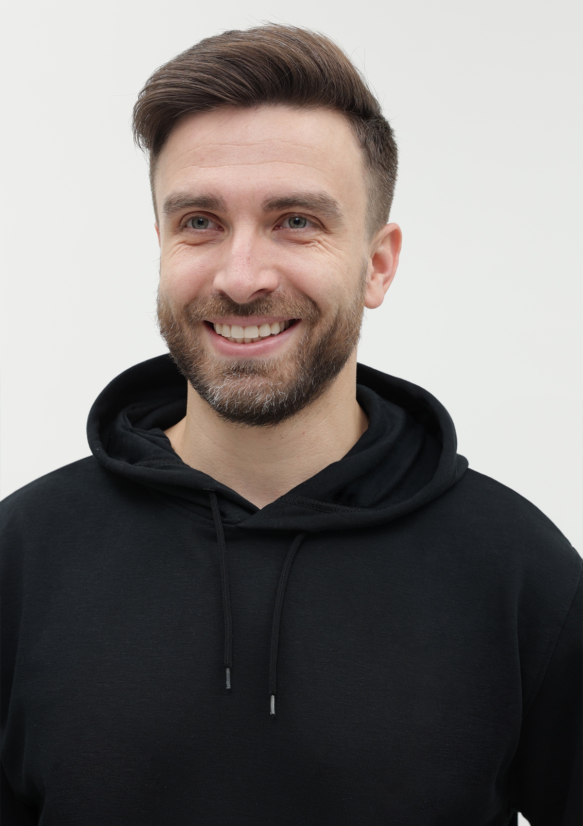 Худи унисекс STAN футер с начёсом 260, 20, Чёрный,  (20)  (44/XS)