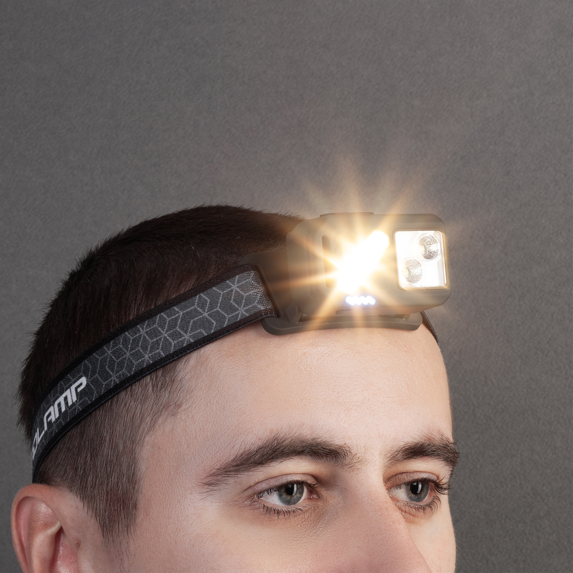 Налобный фонарь "Hunter" фото на сайте  Print Logo.