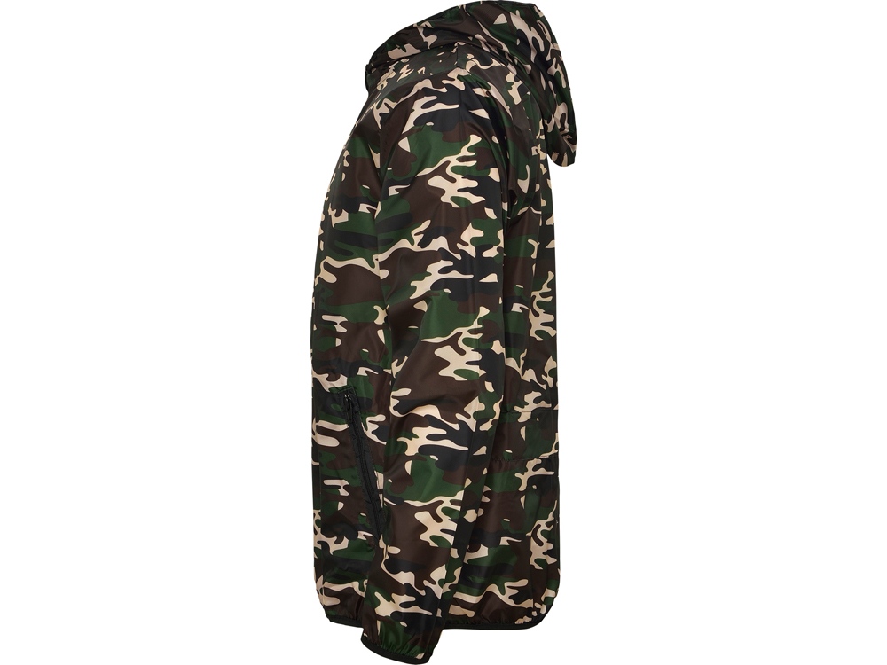 Ветровка Angelo унисекс, лесной камуфляж