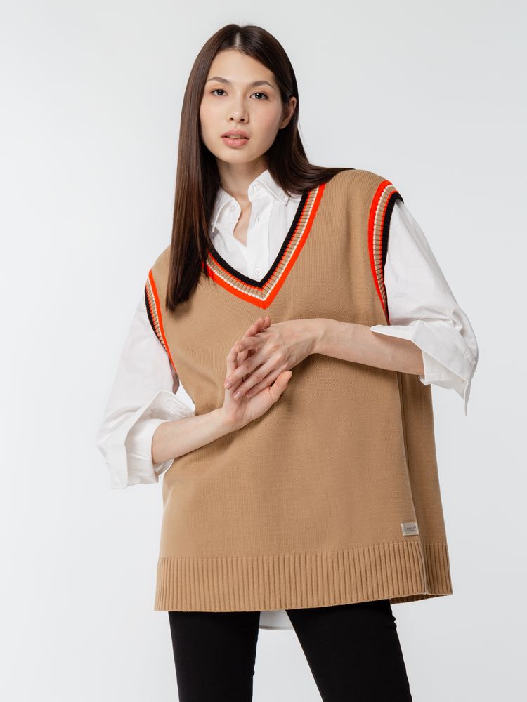 Жилет оверсайз унисекс Cornell в сумке фото на сайте  Print Logo.