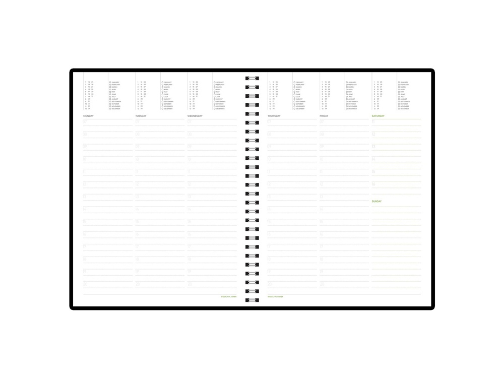 Ежедневник недатированный B5 Tintoretto New, темно-синий (Р)