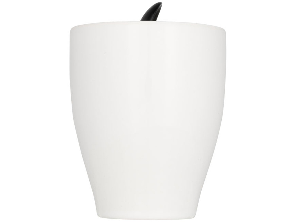 Чашка Nadu с ложкой, черный