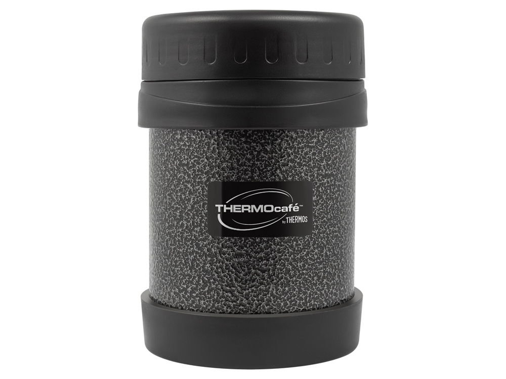 Термос для еды ThermoCafe by Thermos HAMJNL-350FJ Hammertone с логотипом THERMOS | Print Logo