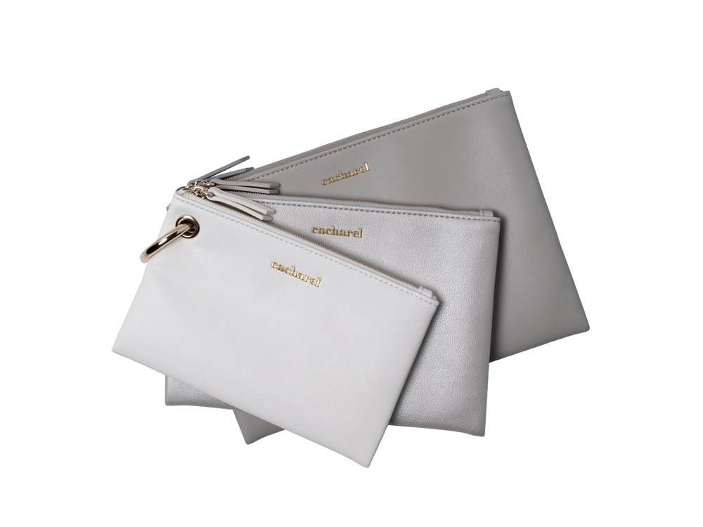 Дорожный несессер Madeleine Beige с логотипом Cacharel | Print Logo