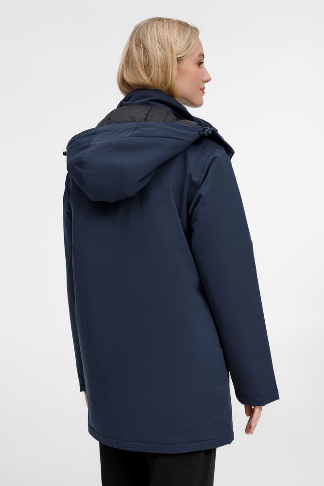 Куртка-парка унисекс Sfera, темно-синяя, размер XL