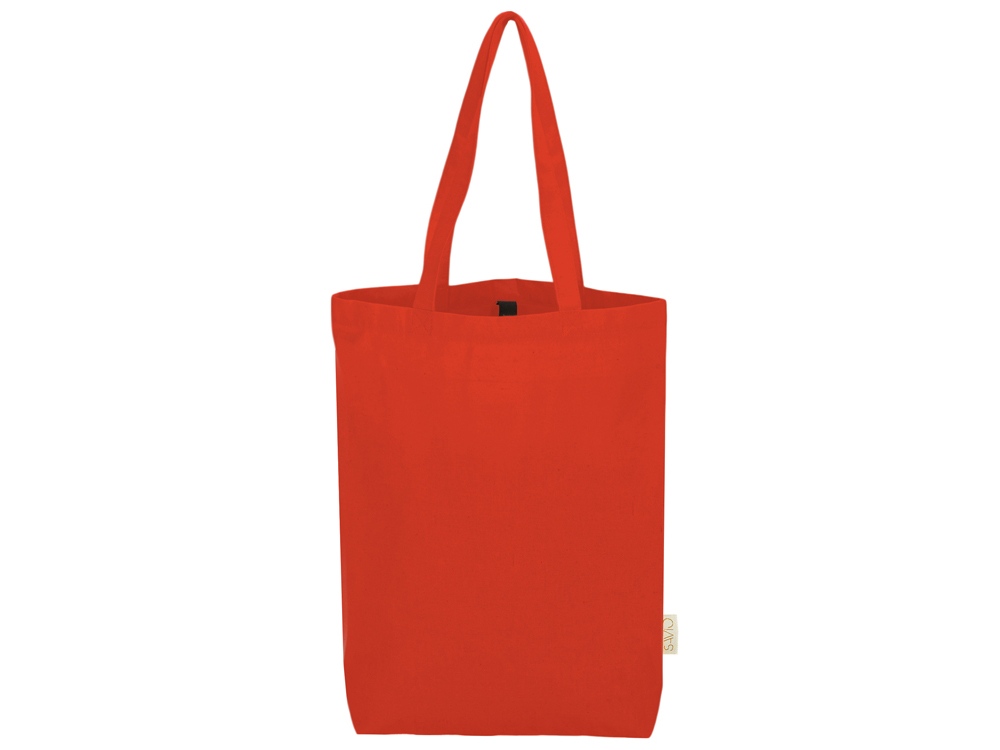 Сумка Fixy из переработанного хлопка с фиксирующей эластичной лентой, оранжевый