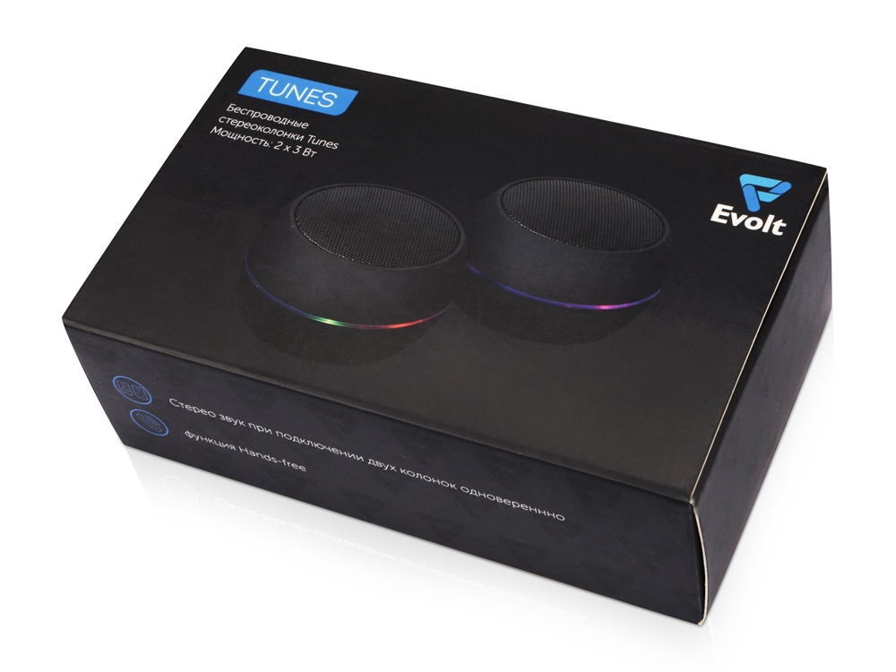 Портативные стереоколонки Tunes Evolt