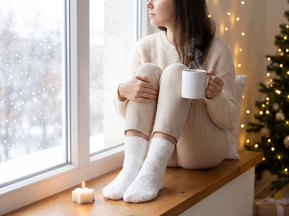 Свеча Snowlight 3, белая