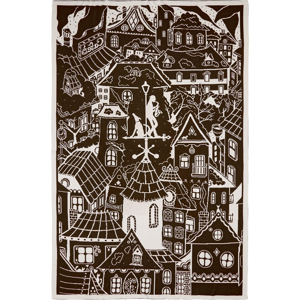 Плед на заказ Tricksy Net, 2 цвета, S