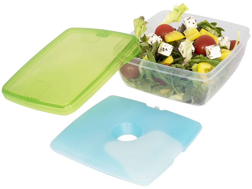 Ланч-бокс с блоком для льда с логотипом  | Print Logo