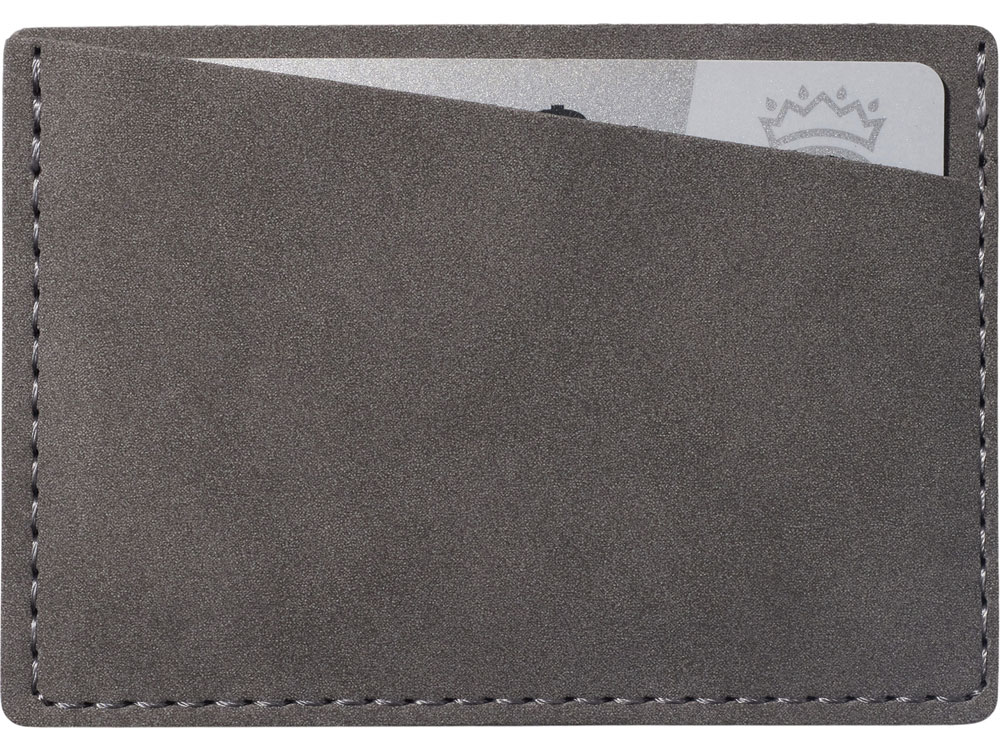 Футляр на 3 пластиковые карты Alicante, темно-серый