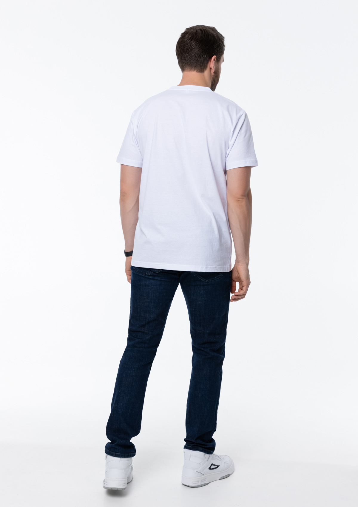 Футболка унисекс хлопок 150, 52, Белый,  (10/1)  (56/XXXL)