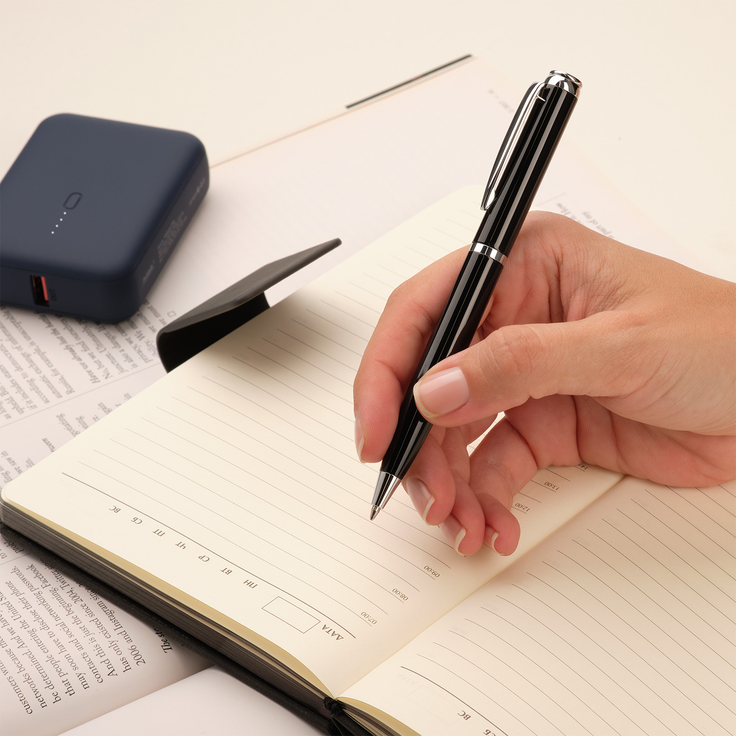 Шариковая ручка Соната (Sonata), черная/позолота фото на сайте Print Logo.